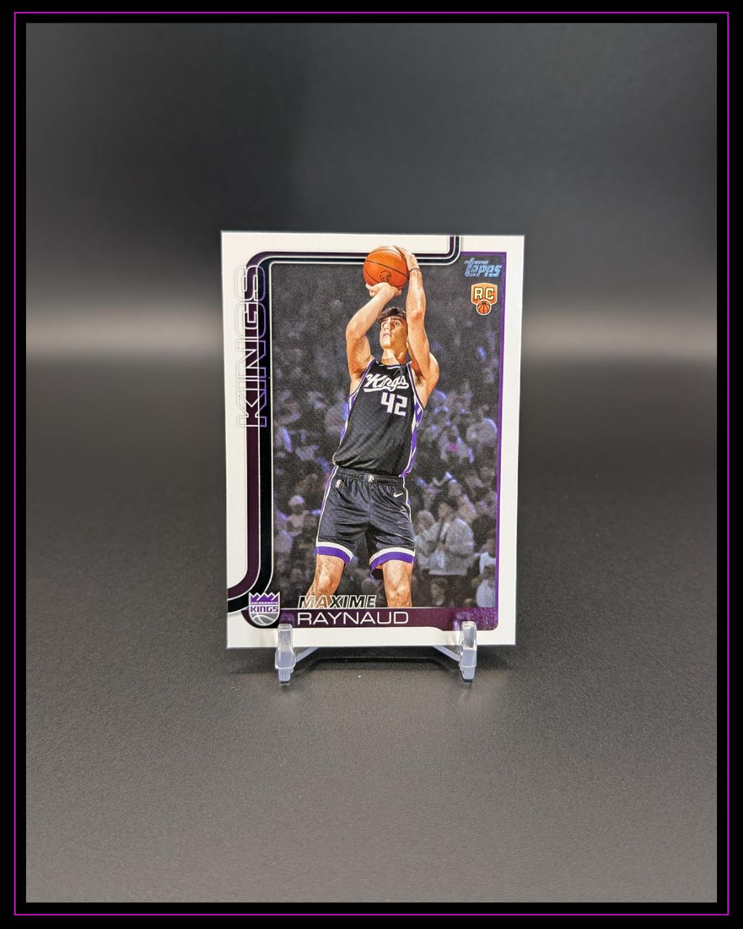 2025-26 Topps NBA #243 Maxime Raynaud RC