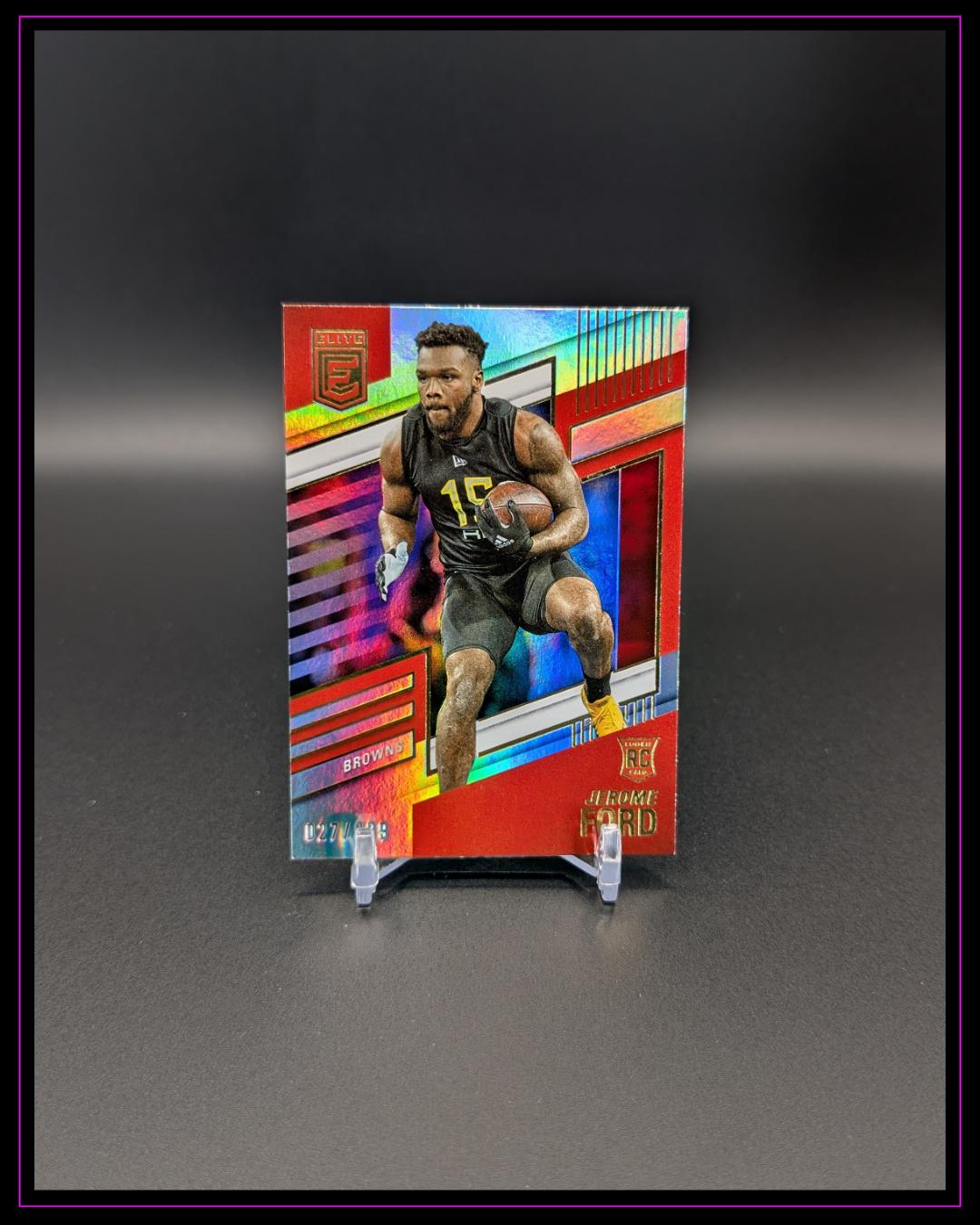 2022 Donruss Elite #168 Jerome Ford #/999 RC