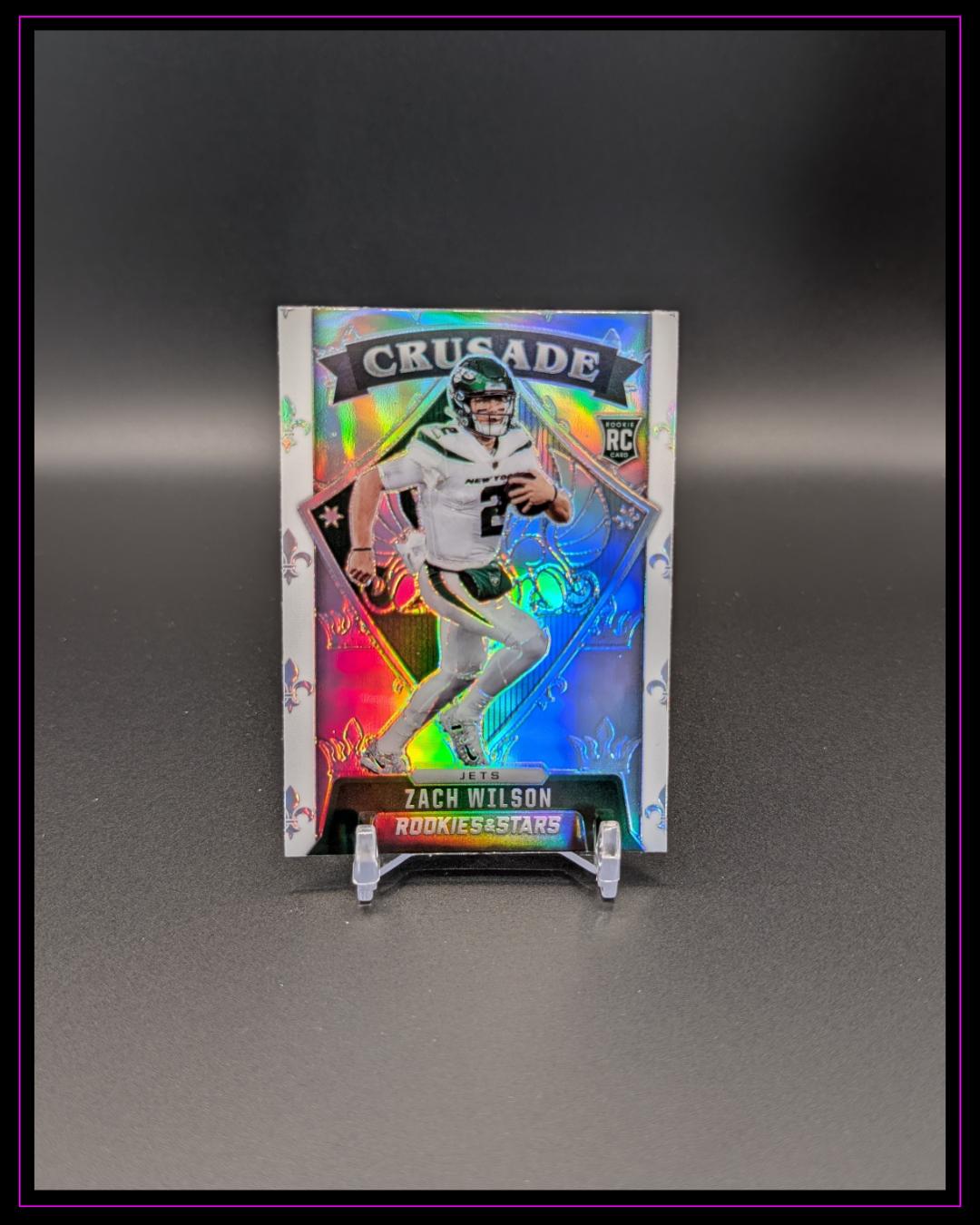 2021 Panini Rookies & Stars #CR-21 Zach Wilson Crusade Silver