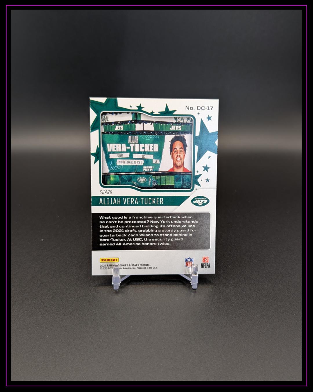 2021 Panini Rookies & Stars #DC-17 Alijah Vera-Tucker Draft Class