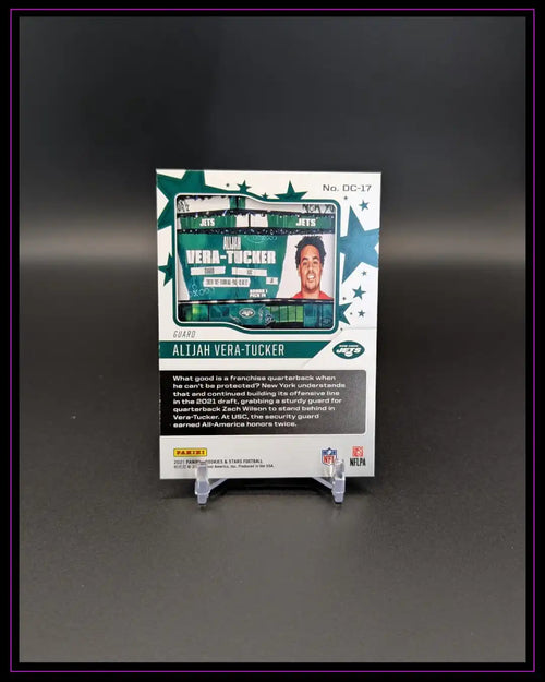 2021 Panini Rookies & Stars #DC-17 Alijah Vera-Tucker Draft Class