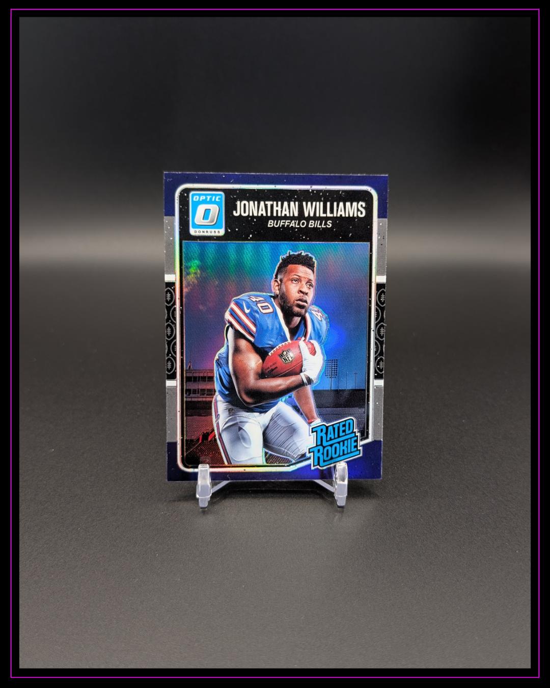 2016 Donruss Optic #176 Jonathan Williams Purple RC