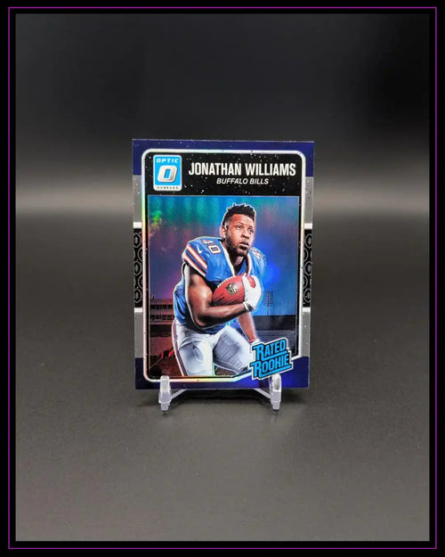 2016 Donruss Optic #176 Jonathan Williams Purple RC