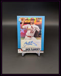 2023 Topps Big League #BLA-JFL Jack Flaherty Big League Blue Foil Autographs