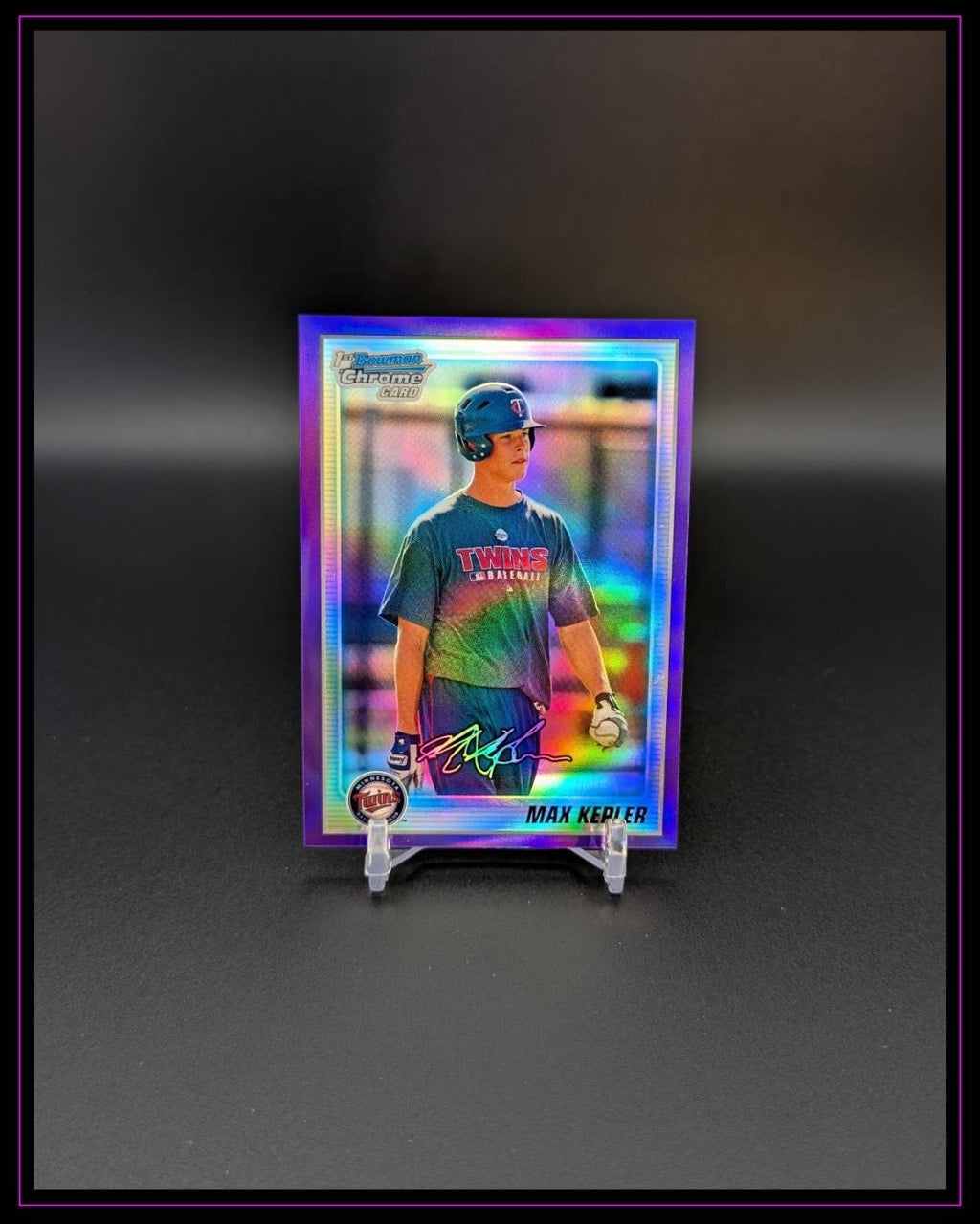 2010 Bowman Chrome #BCP203 Max Kepler Prospects Purple Refractors #/899