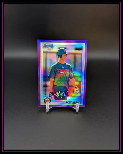 2010 Bowman Chrome #BCP203 Max Kepler Prospects Purple Refractors #/899