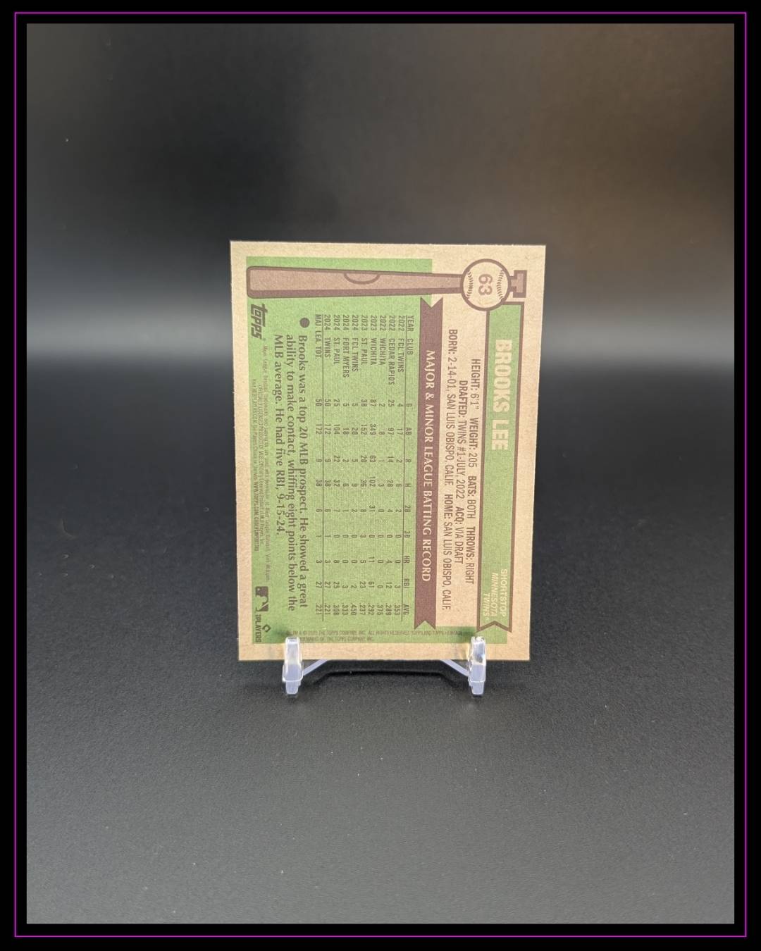 2025 Topps Heritage #4 Jose Miranda Chrome Gold Refractor /50