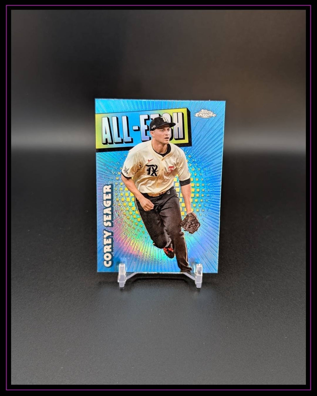 2025 Topps Chrome #CAE-13 Corey Seager Chrome All-Etch