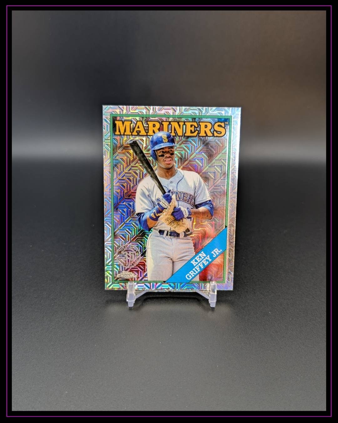 2023 Topps Series 2 #T88C-66 Ken Griffey Jr. 1988 35th Anniversary Chrome Mojo