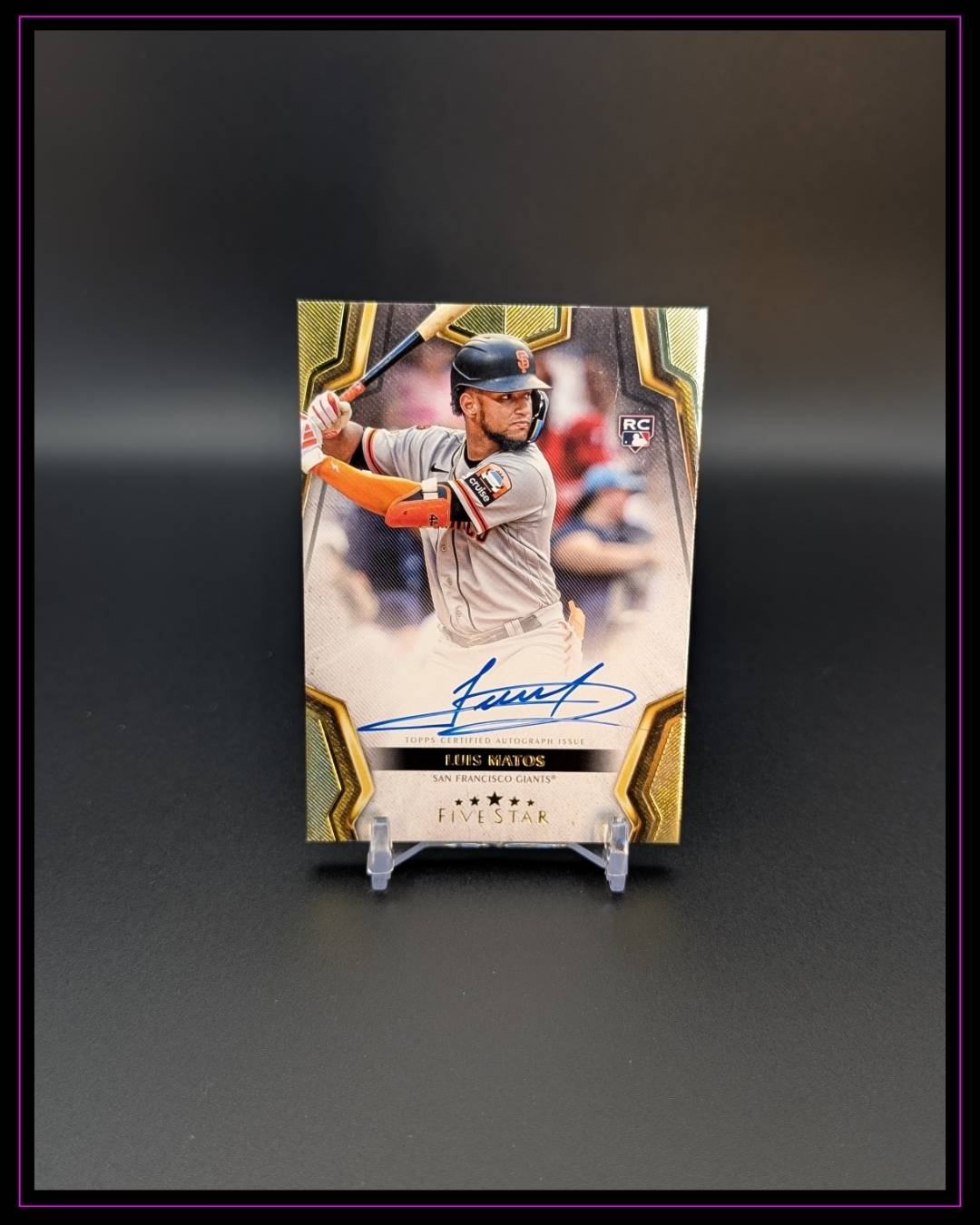 2024 Topps Five Star #FSA-LM Luis Matos RC Auto