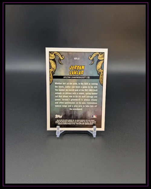 2022 Bowman Chrome #ICFL-2 Jordan Lawlar It Came to the League