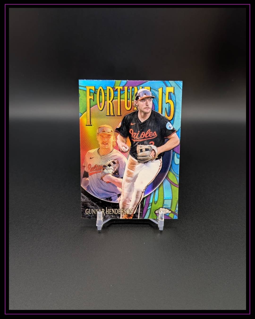 2025 Topps Chrome #F15-2 Gunnar Henderson Fortune 15