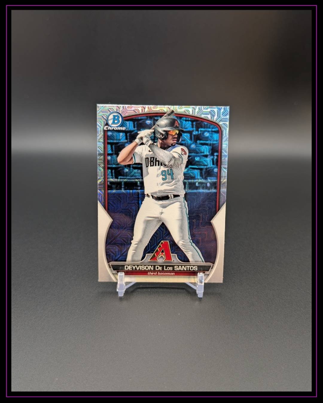2023 Bowman Chrome #BCP-158 Deyvison De Los Santos Prospects Mojo Refractor