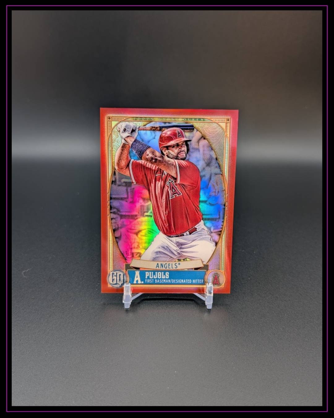 2021 Topps Gypsy Queen #206 Albert Pujols /25 Orange