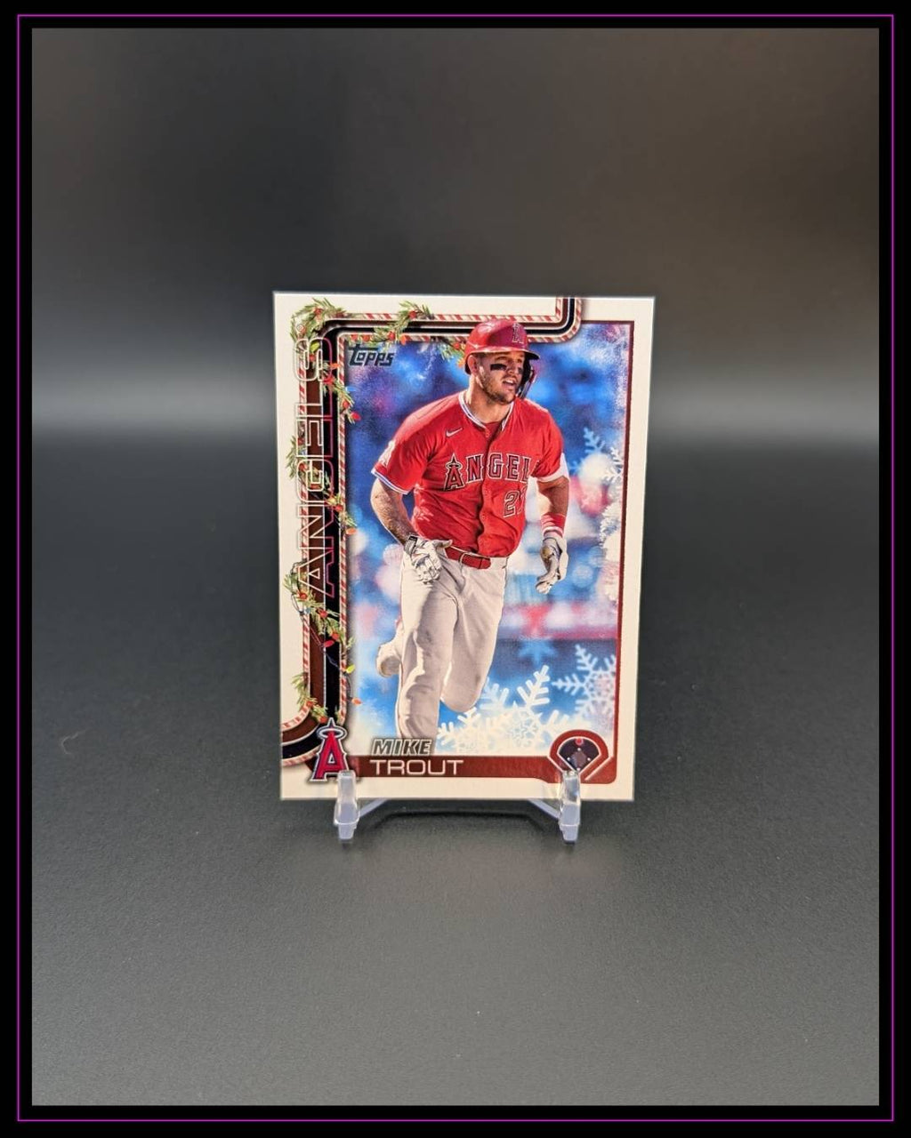 2025 Topps Holiday #H50 Mike Trout