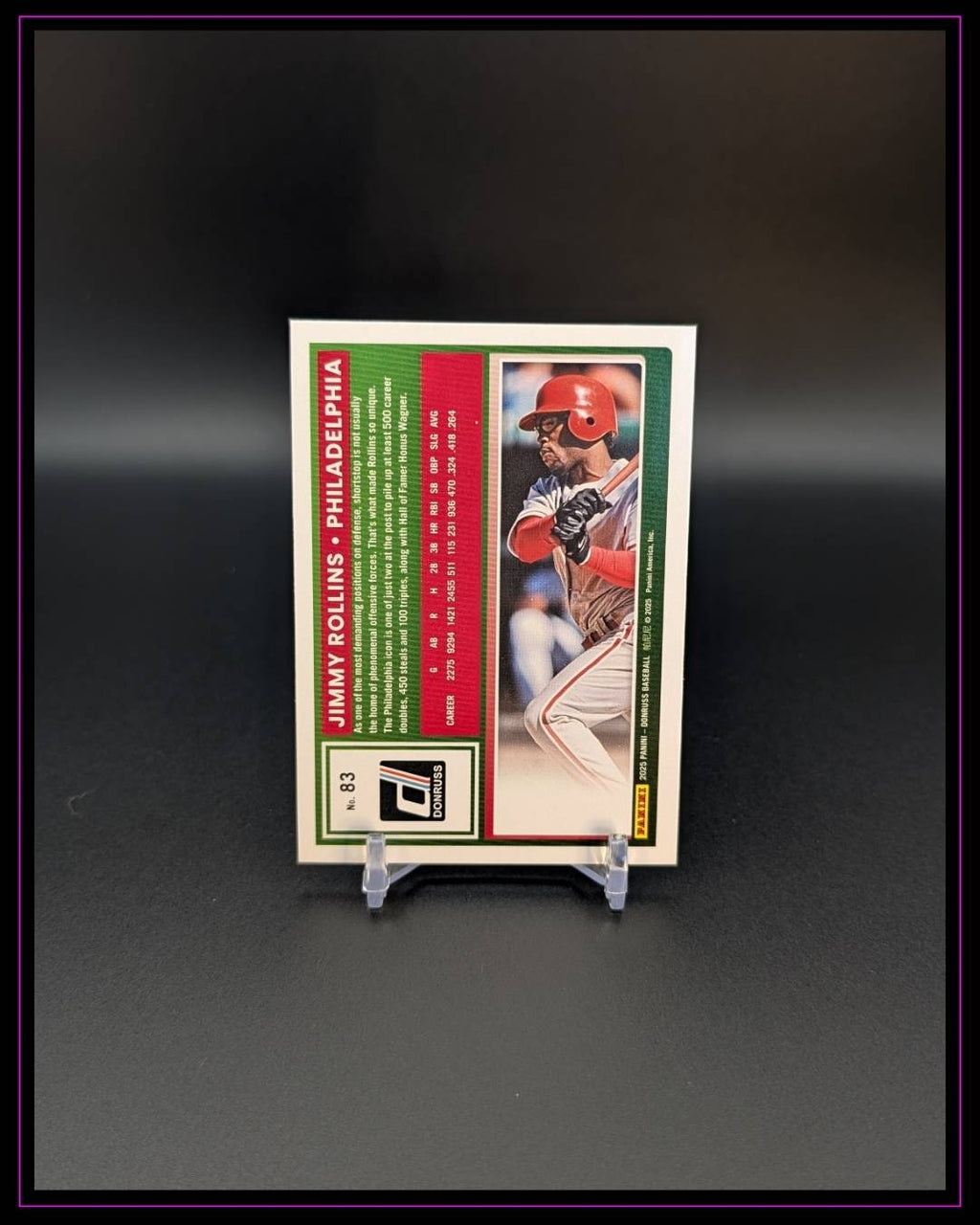 2025 Donruss #83 Jimmy Rollins Holo