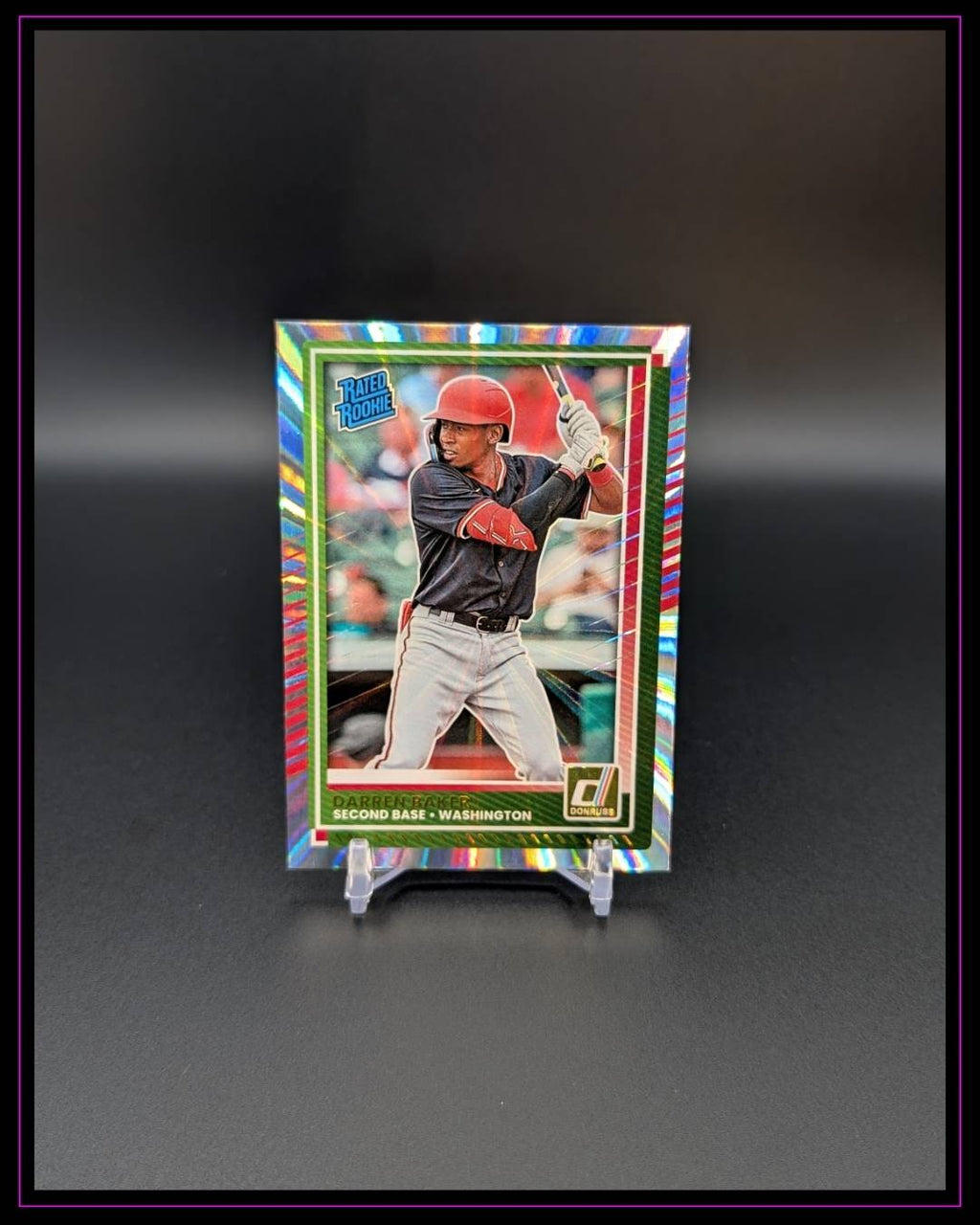 2025 Donruss #43 Darren Baker Rated Rookie Laser