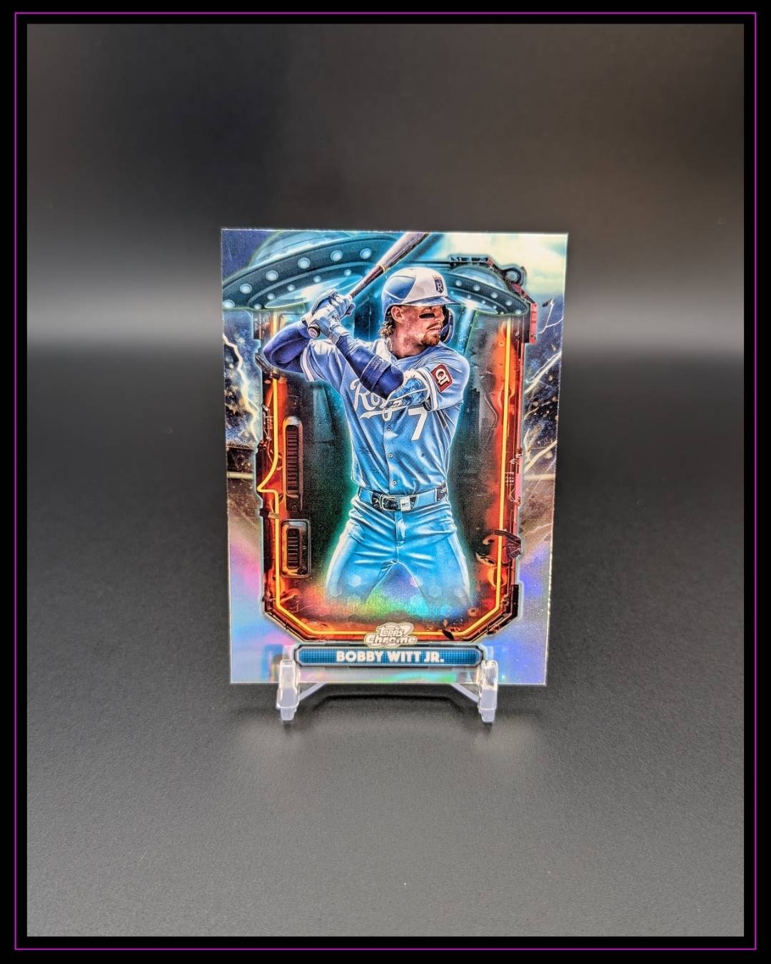2023 Topps Chrome Cosmic #ET-3 Bobby Witt Jr. Extraterrestrial Talent