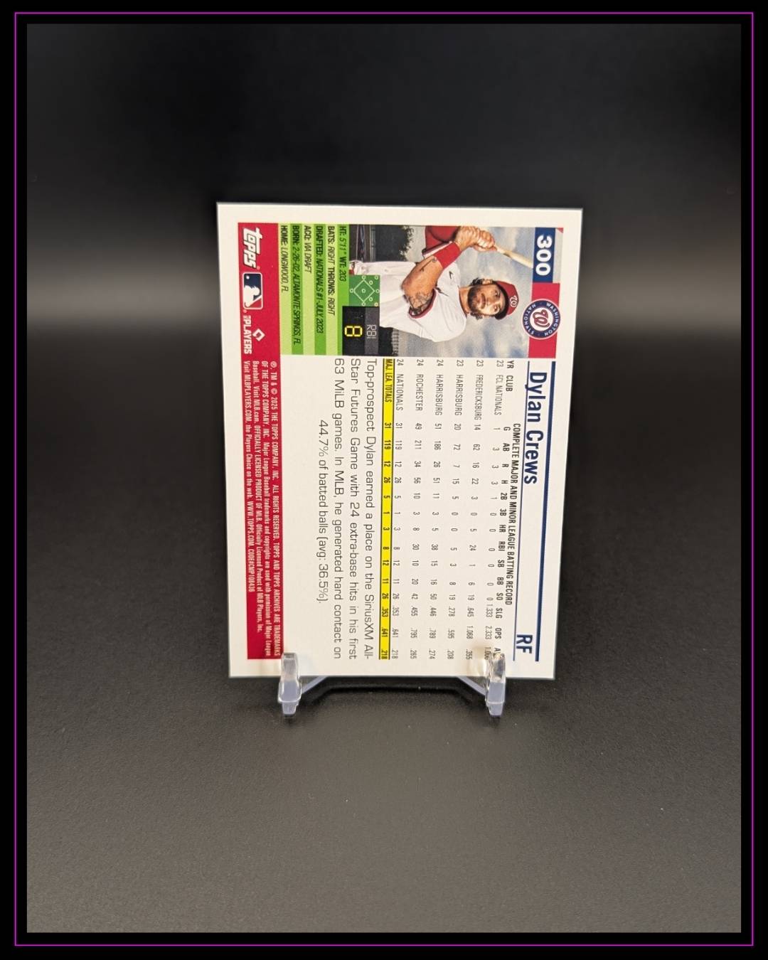 2025 Topps Archives #300 Dylan Crews RC