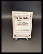 2025 Topps Archives #87BBA-FM Fred McGriff 1987 Topps Boardwalk & Baseball Auto