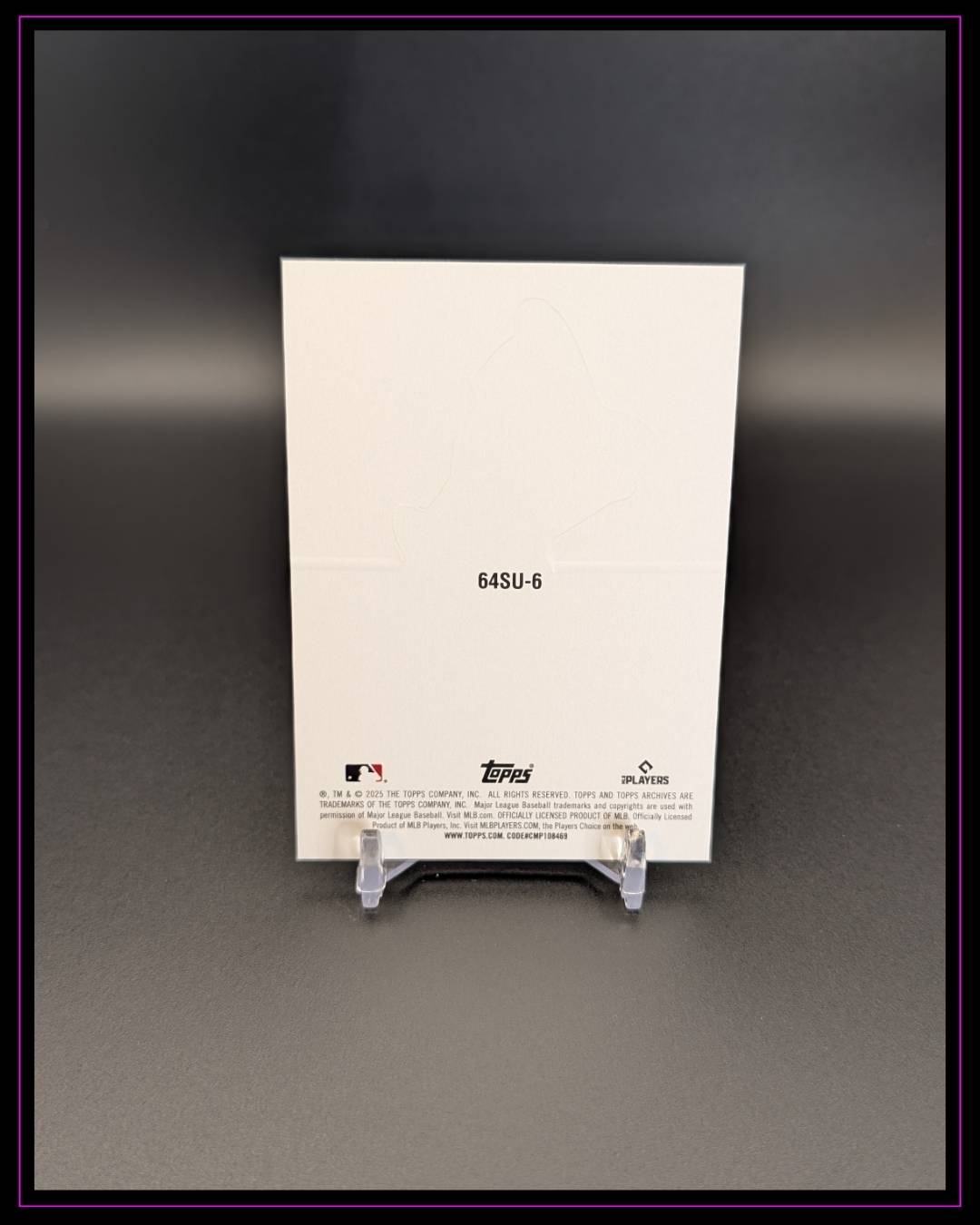2025 Topps Archives #64SU-6 Coby Mayo 1964 Topps Stand-Ups