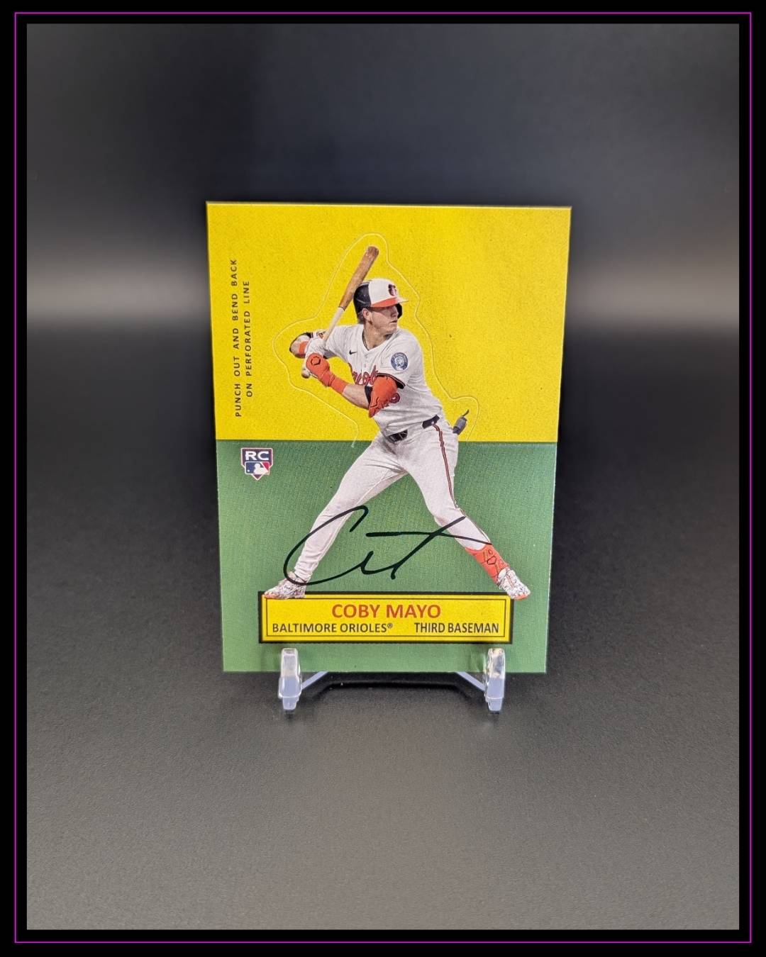 2025 Topps Archives #64SU-6 Coby Mayo 1964 Topps Stand-Ups