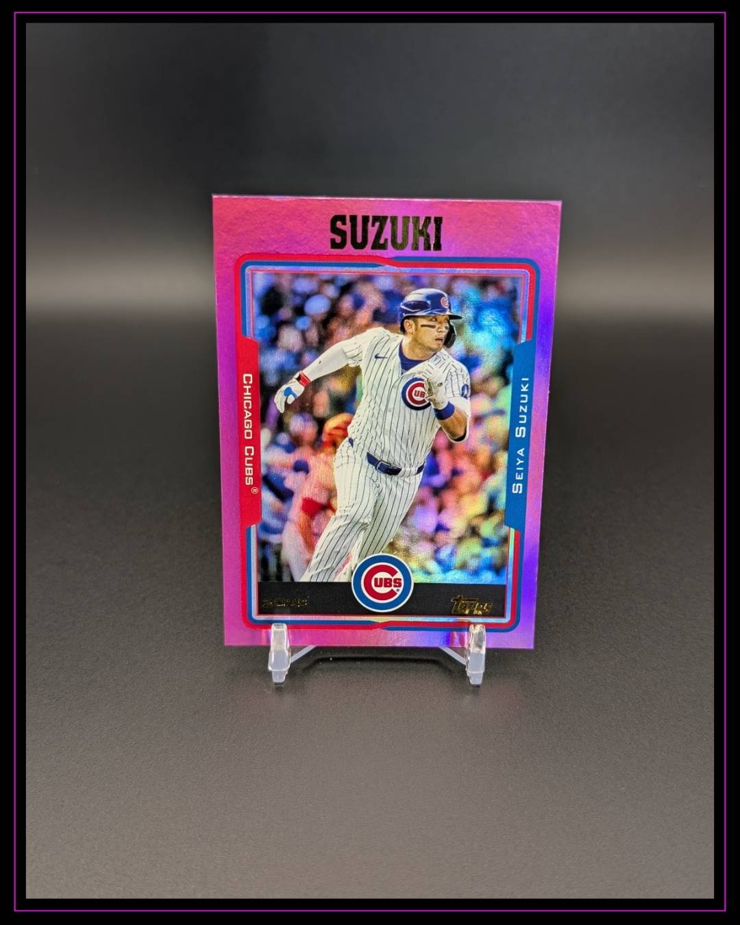 2025 Topps Archives #232 Seiya Suzuki Pink Foilboard