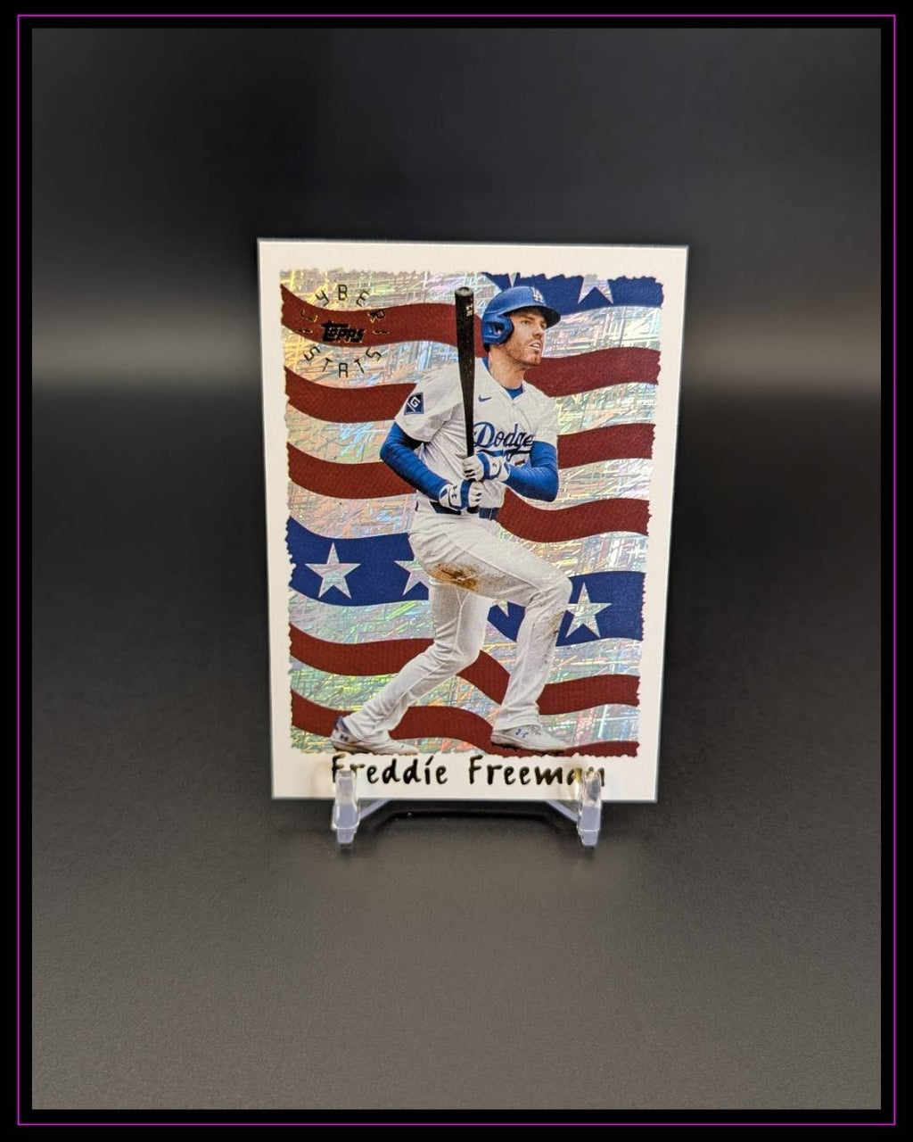 2025 Topps Archives #95C-8 Freddie Freeman 1995 Topps Cyberstats