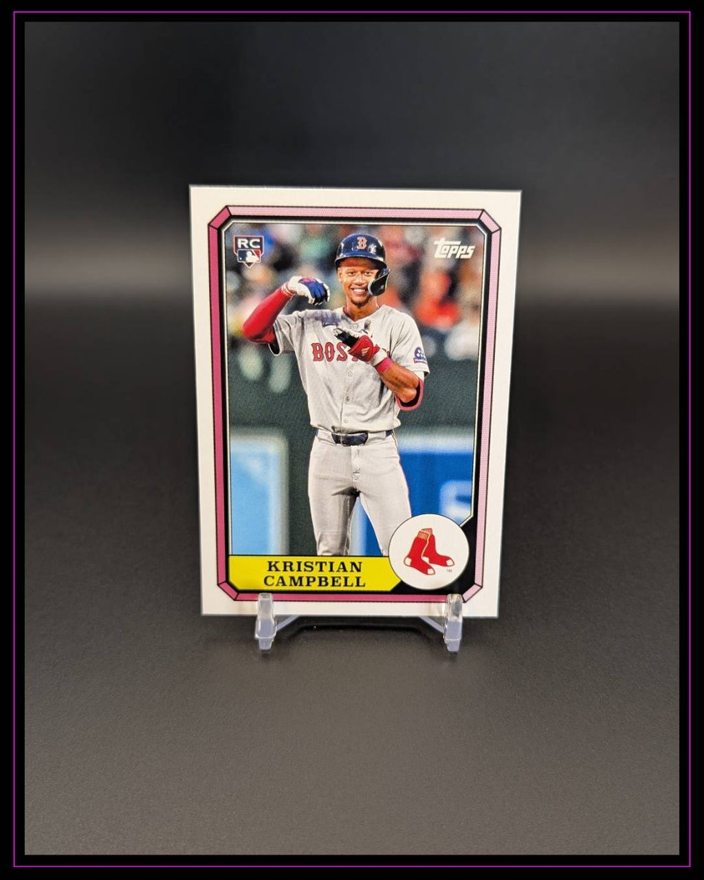 2025 Topps Archives #87BB-13 Kristian Campbell 1987 Topps Boardwalk & Baseball