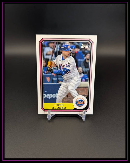 2025 Topps Archives #87BB-10 Pete Alonso 1987 Topps Boardwalk and Baseball