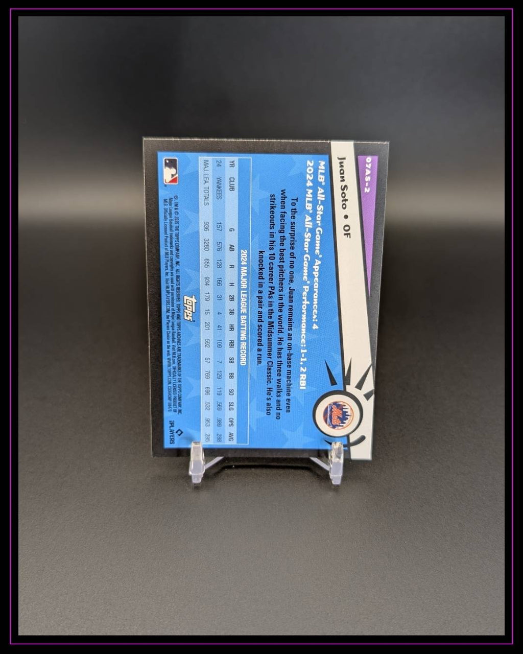 2025 Topps Archives #07AS-2 Juan Soto 2007 Topps All-Stars