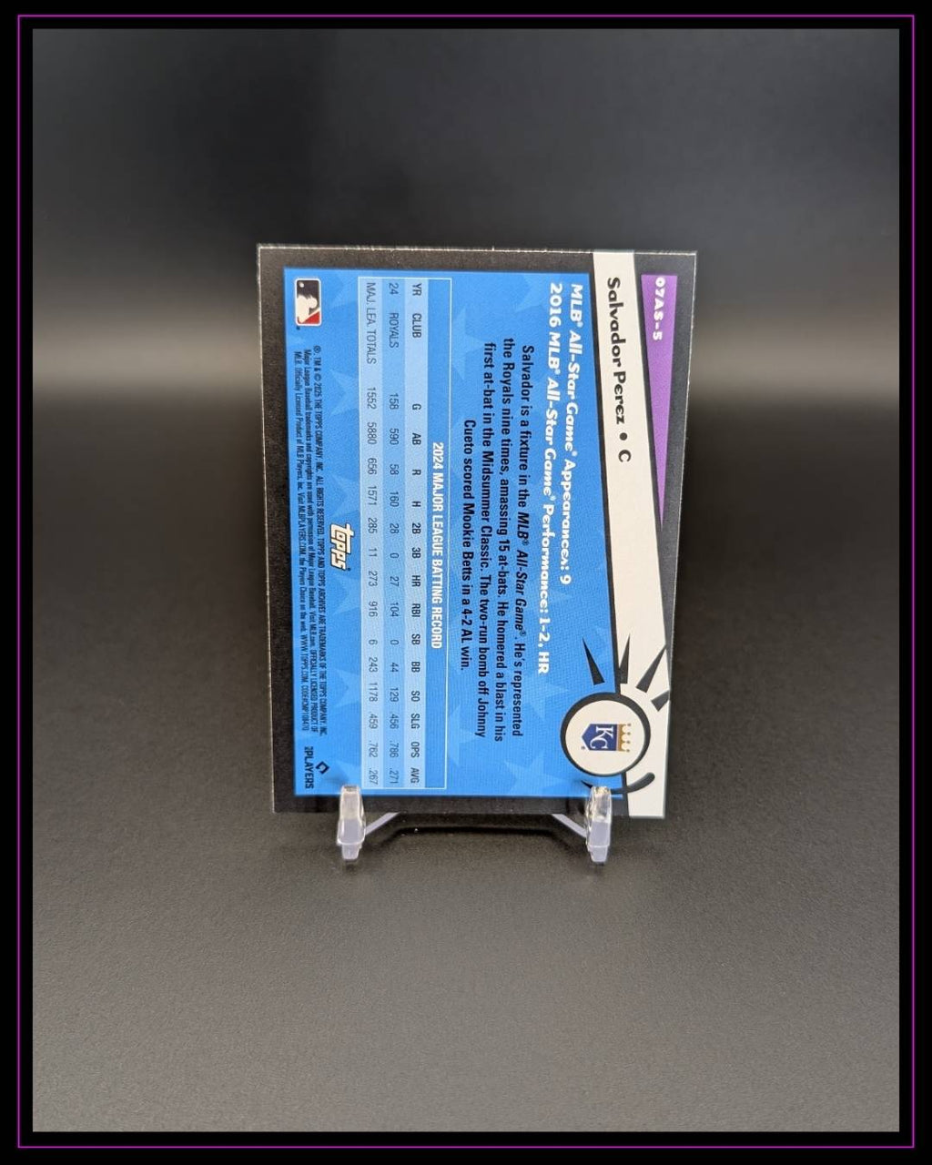 2025 Topps Archives #07AS-5 Salvador Perez 2007 Topps All-Stars