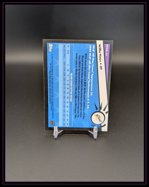 2025 Topps Archives #07AS-21 Willie Mays 2007 Topps All-Stars