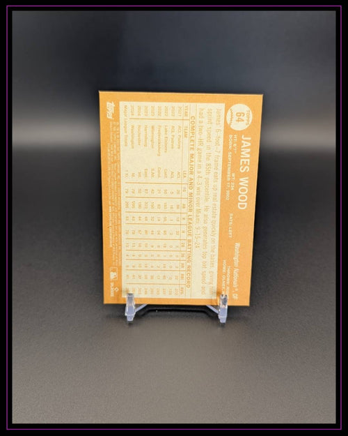 2025 Topps Archives #64 James Wood RC