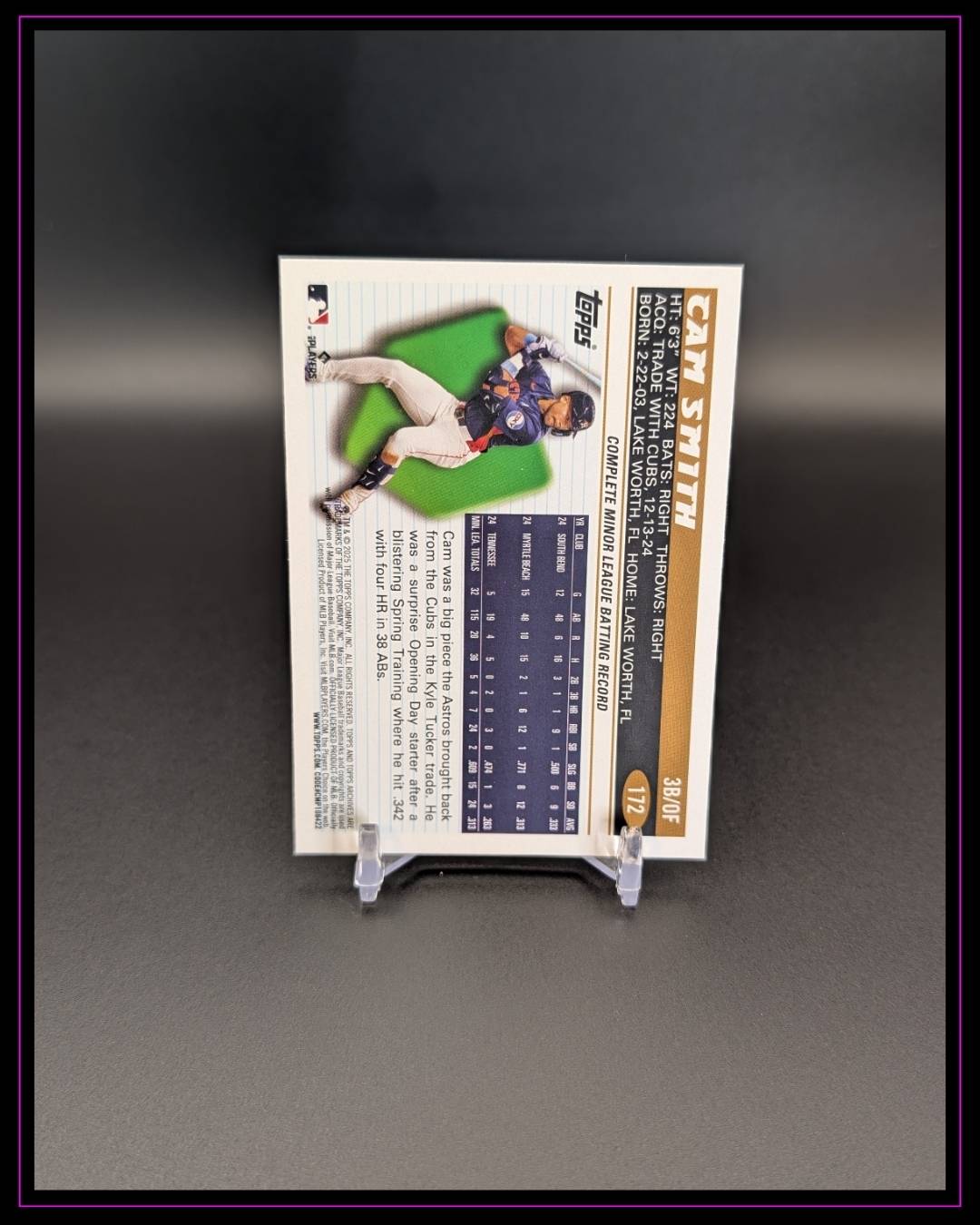 2025 Topps Archives #172 Cam Smith