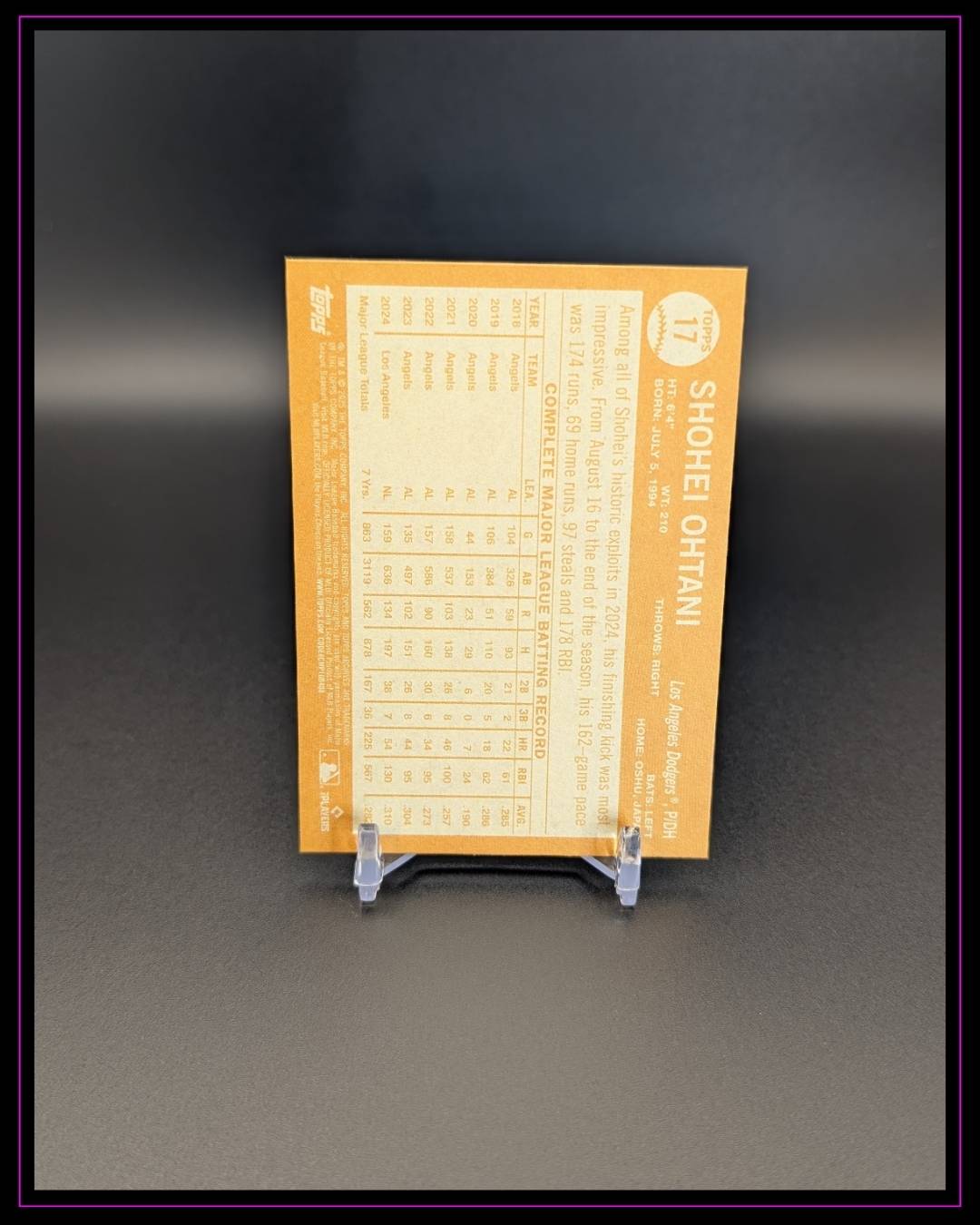 2025 Topps Archives #17 Shohei Ohtani