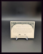 2022 Topps Allen & Ginter #IYSD-14 National Running Day It's Your Special Day!