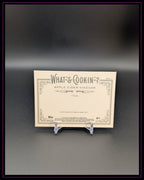 2022 Topps Allen & Ginter #WC-1 Apple Cider Vinegar What's Cookin'?