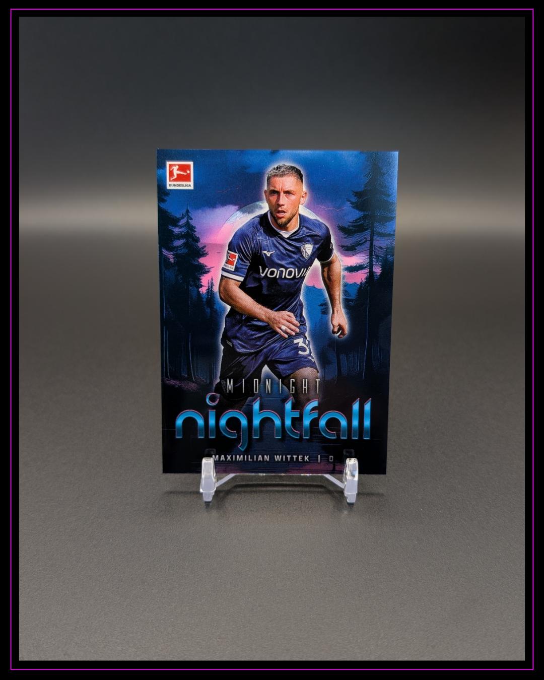 2024-25 Topps Midnight Bundesliga #N-3 Maximilian Wittek Nightfall