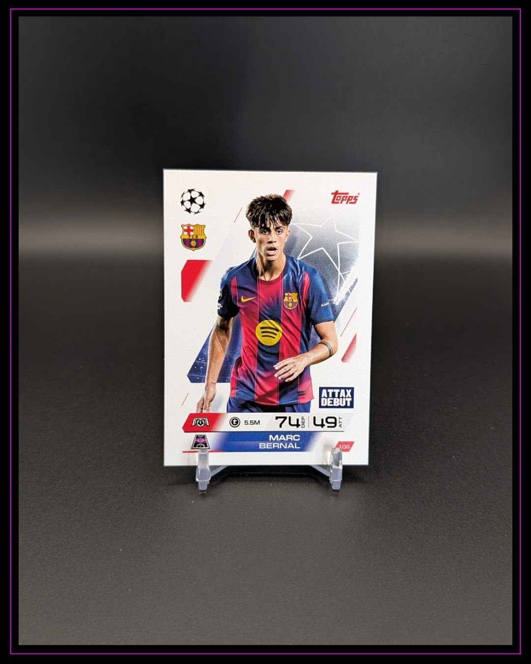 2025-26 Topps Match Attax UEFA Club Competitions #106 Marc Bernal