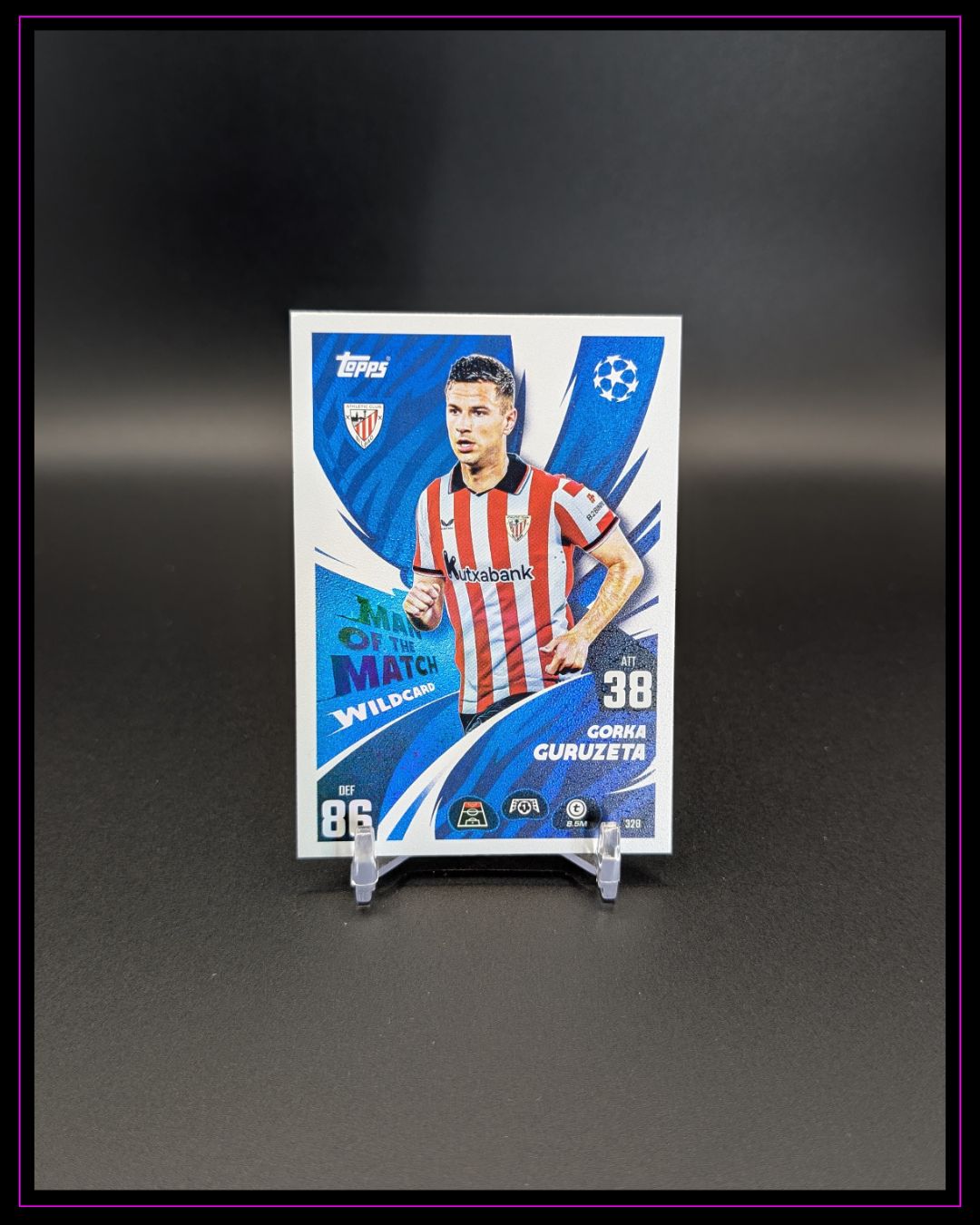 2025-26 Topps Match Attax UEFA Club Competitions #328 Gorka Guruzeta