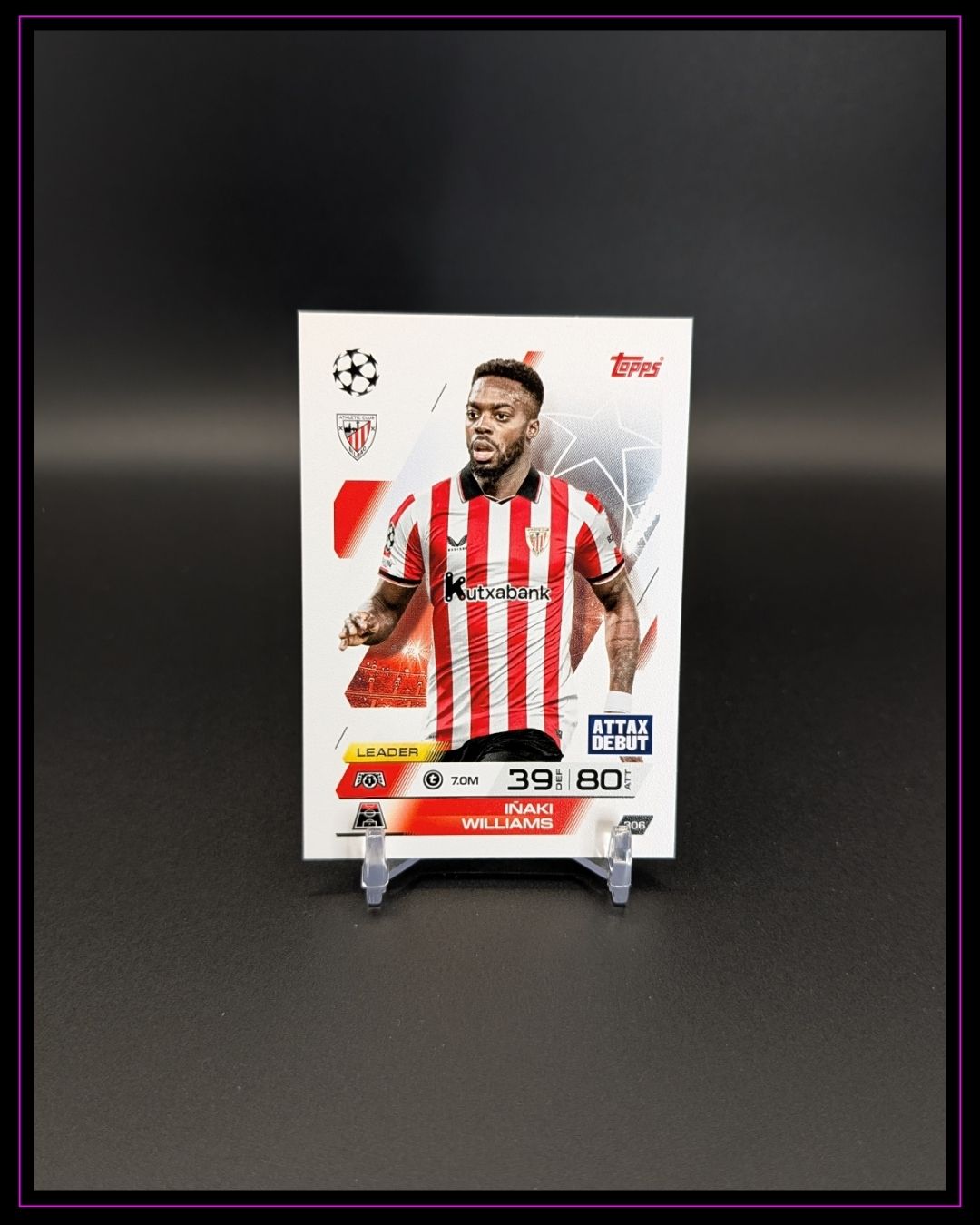 2025-26 Topps Match Attax UEFA Club Competitions #306 Iñaki WIlliams