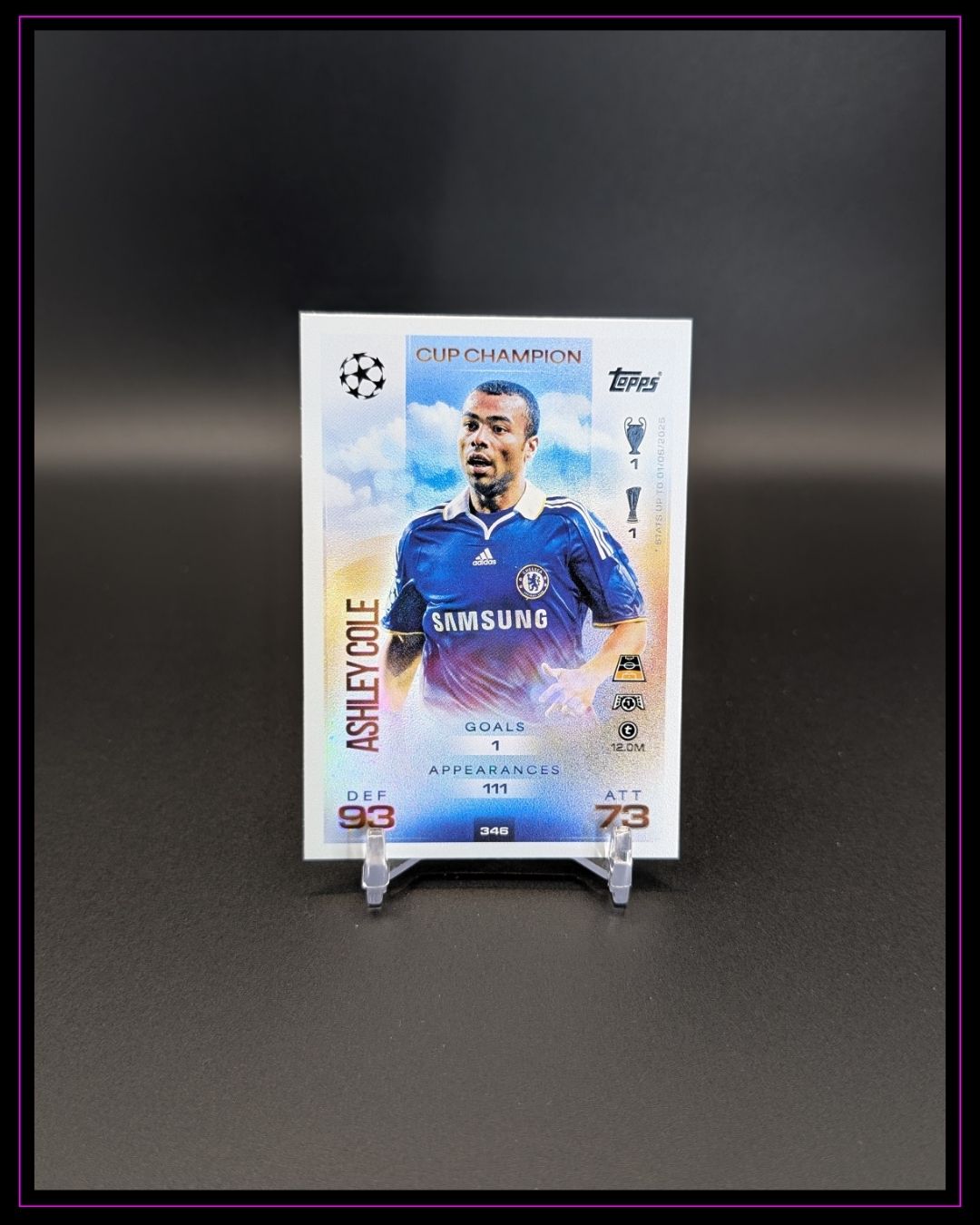 2025-26 Topps Match Attax UEFA Club Competitions #346 Ashley Cole