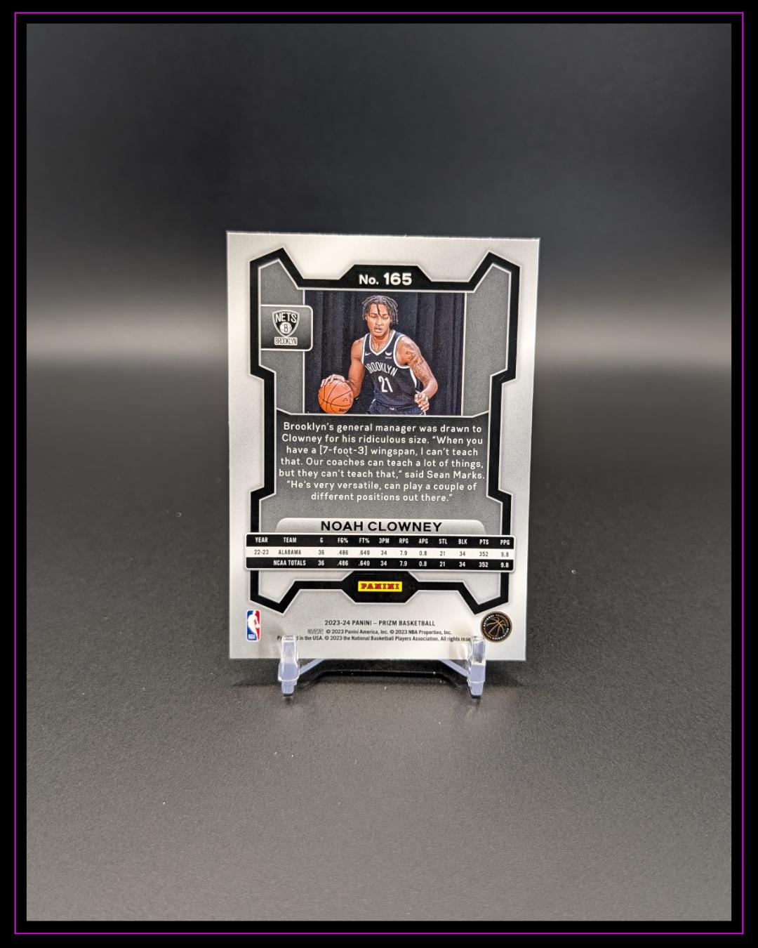 2023-24 Panini Prizm #165 Noah Clowney