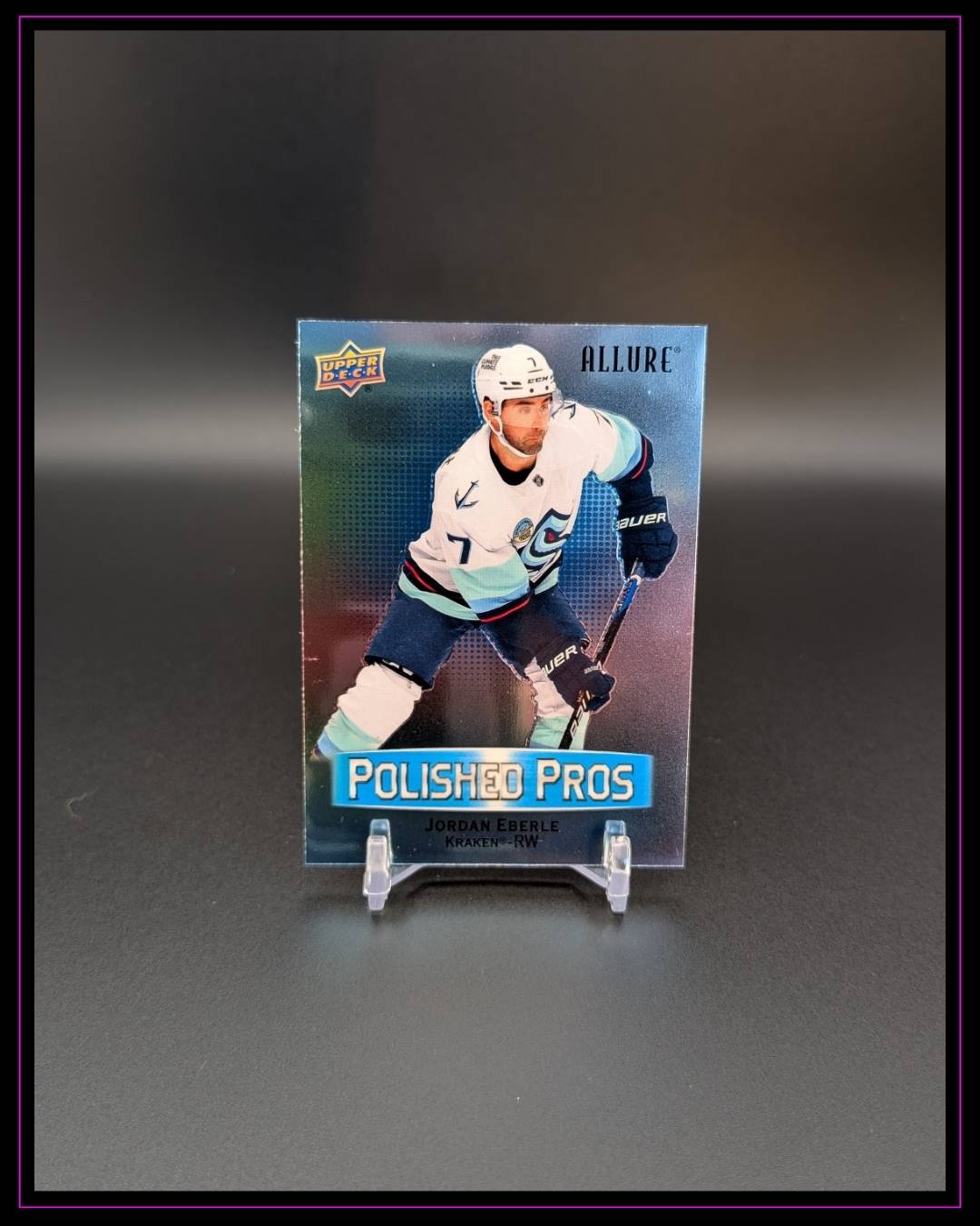 2023-24 Upper Deck Allure #PP-11 Jordan Eberle Polished Pros