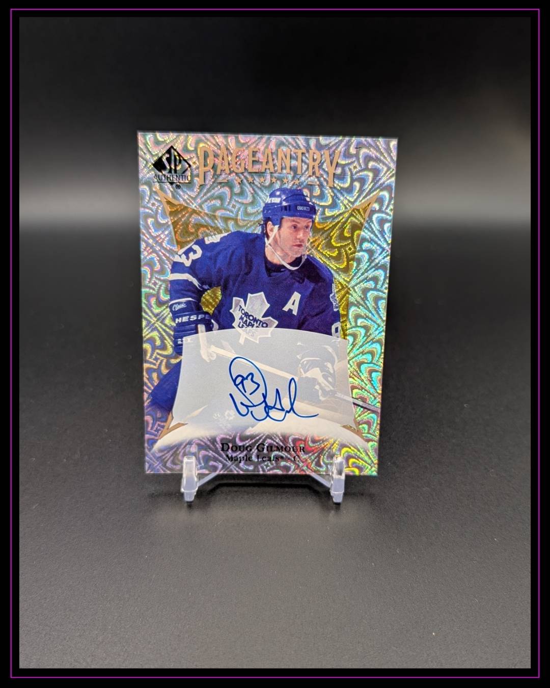 2022-23 SP Authentic #P-82 Doug Gilmour Pageantry Autographs