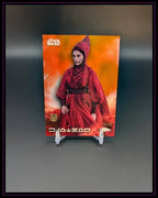 2025 TCSWars #AV-75 Klothow Aurebesh Variation Rebel Orange Orange Refractor /25