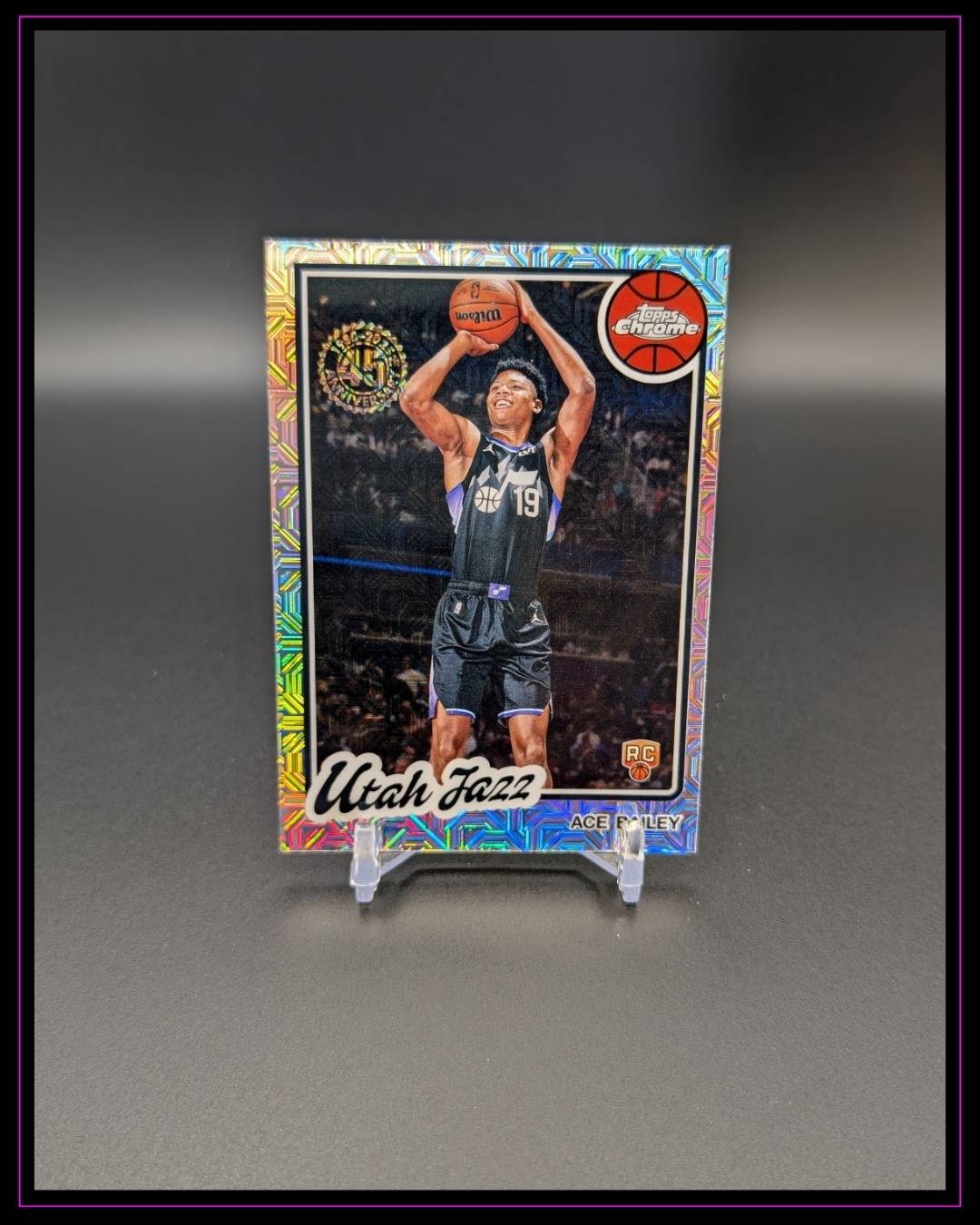 2025-26 Topps #TC-AB Ace Bailey 1980-81 Topps Chrome Basketball