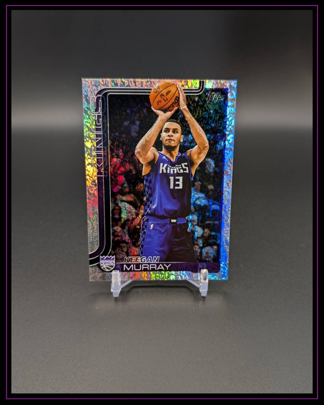 2025-26 Topps #166 Keegan Murray Holo Foil