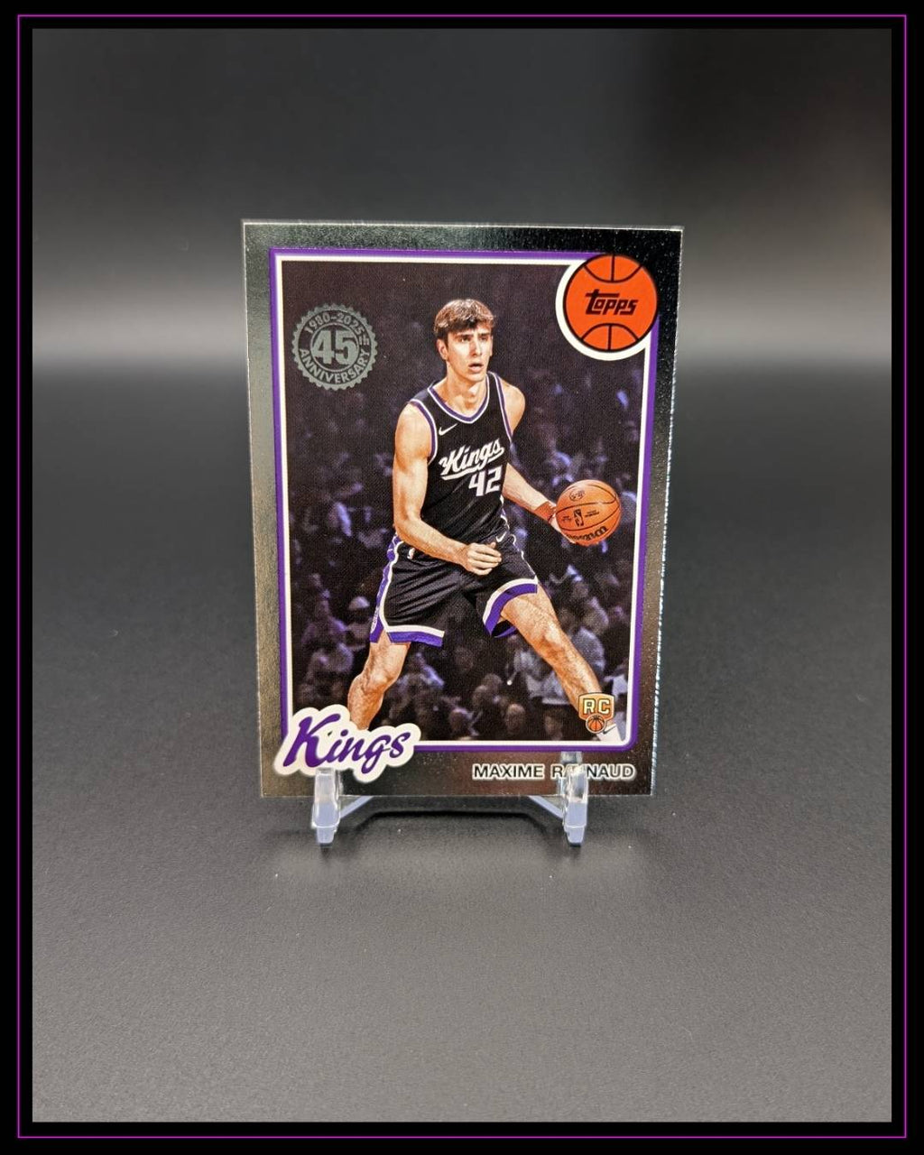 2025-26 Topps #80BK-85 Maxime Raynaud 1980-81 Topps Basketball